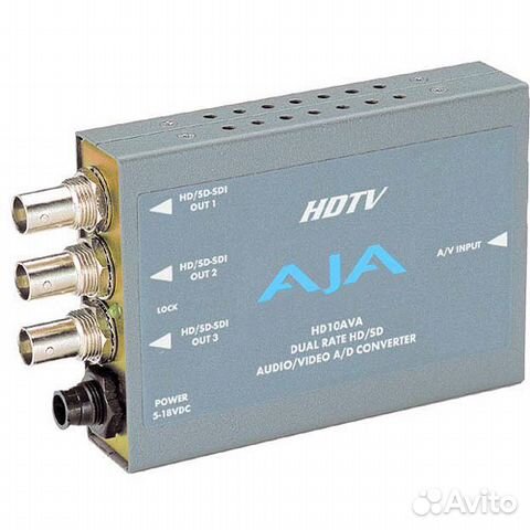 AJA HD10AVA HD/SD Audio/Video, Analog/Digital
