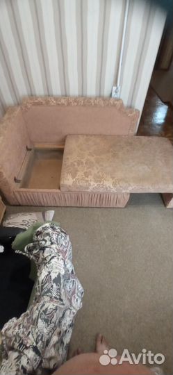 Мини диван раскладной б. У