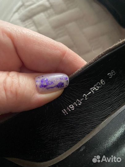 Туфли женские черные 36 размер