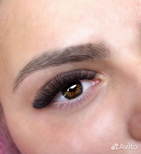 Наращивание ресниц на реклайнере