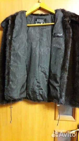Шуба норковая с капюшоном 44, 46, 48, на кулиске