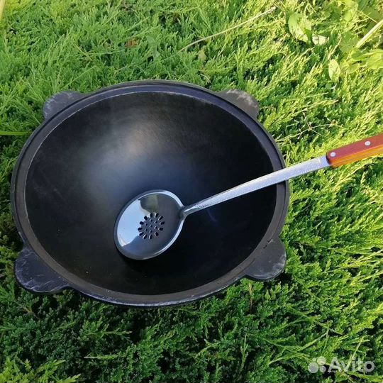 Казаны из Узбекистана с печами и шумовками