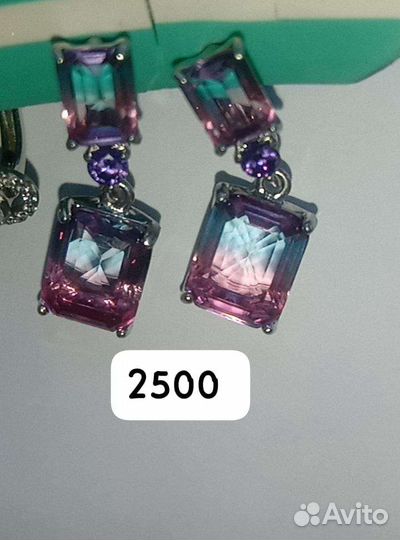 Серебряные серьги