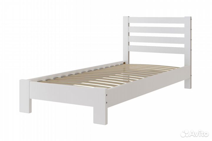 Кровать из массива дерева 90х200 