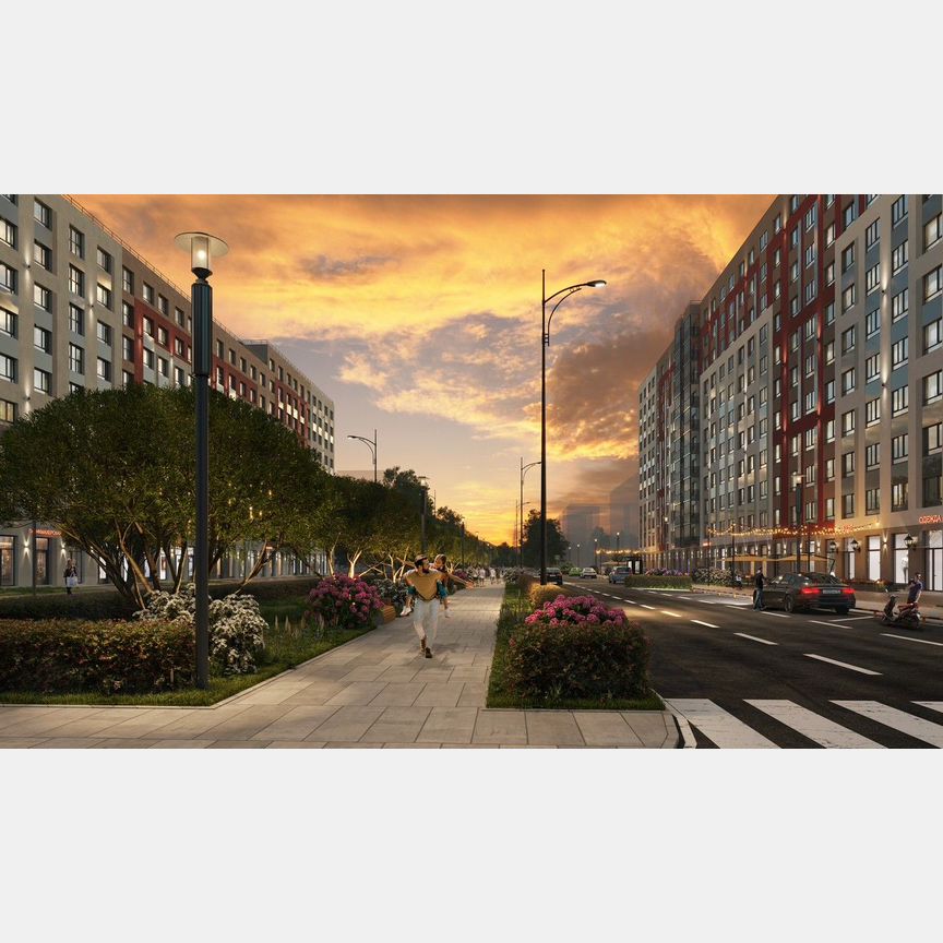 1-к. квартира, 39,7 м², 9/11 эт.