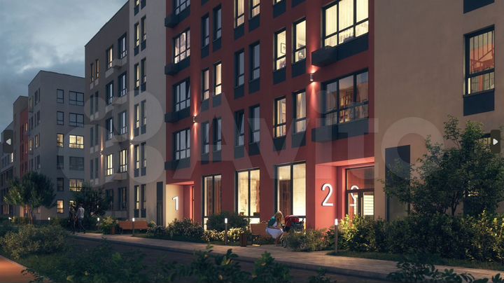 1-к. квартира, 35 м², 2/5 эт.