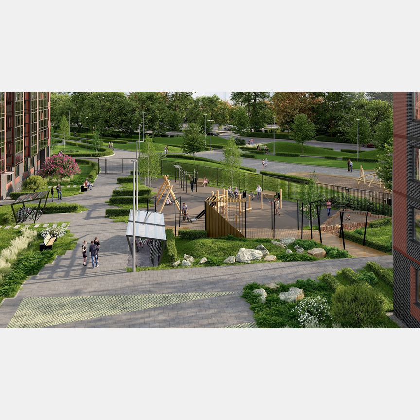 2-к. квартира, 55,9 м², 4/23 эт.
