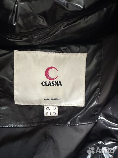 Пуховик женский длинный 42