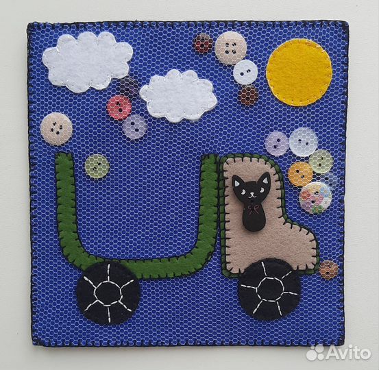 Развивающие игрушки из фетра