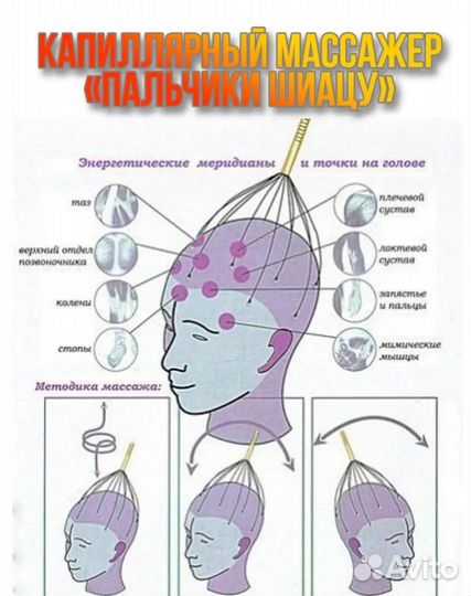 Массажер для головы