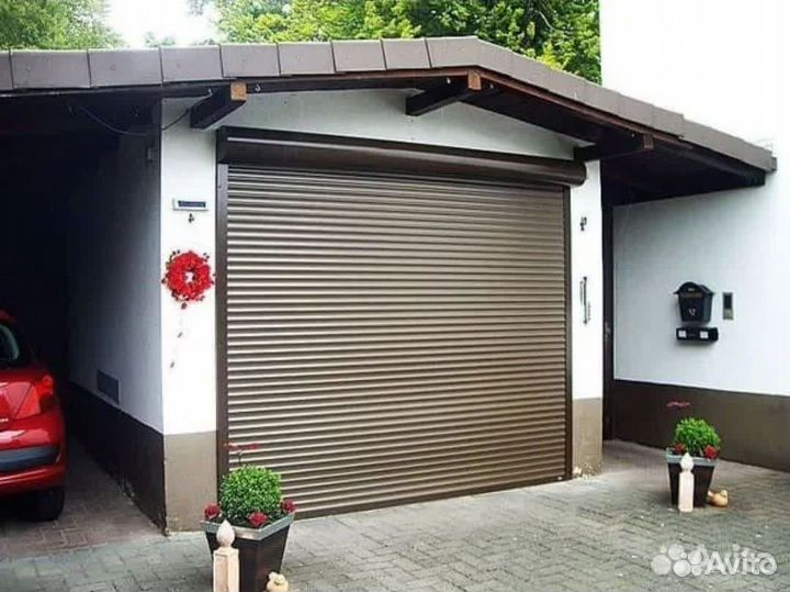 Рольставни на гараж, ворота (Бесплатный замер + мо