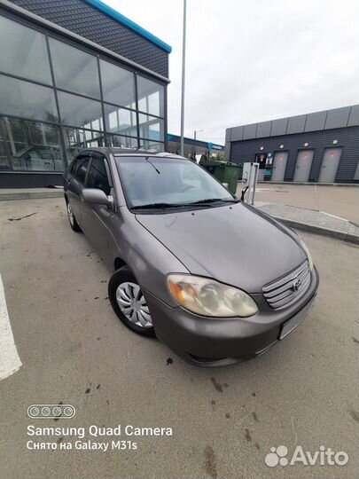 Toyota Corolla 1.8 AT, 2003, 208 588 км