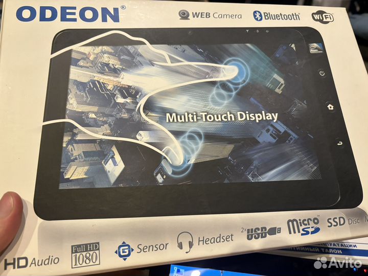 Планшетный компьютер Odeon TPC-10
