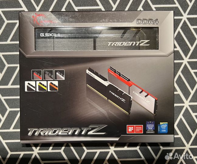 Память DDR4 G.Skill Trident Z F4-4000C19D-32gtzkk