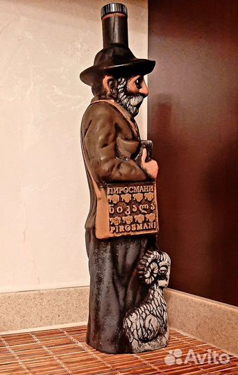 Бутылка керамическая Никала Пиросмани