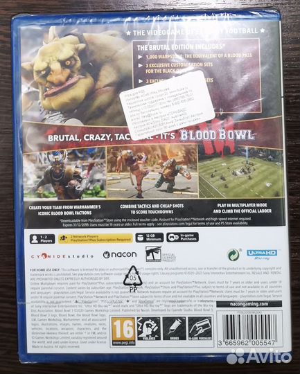 Blood Bowl 3 ps5