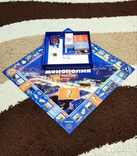 Монополия Россия. Настольная игра