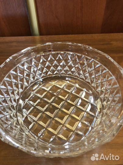 Хрусталь салатеик времен СССР