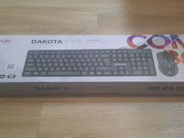Клавиатура проводная набор+мышь Dakota