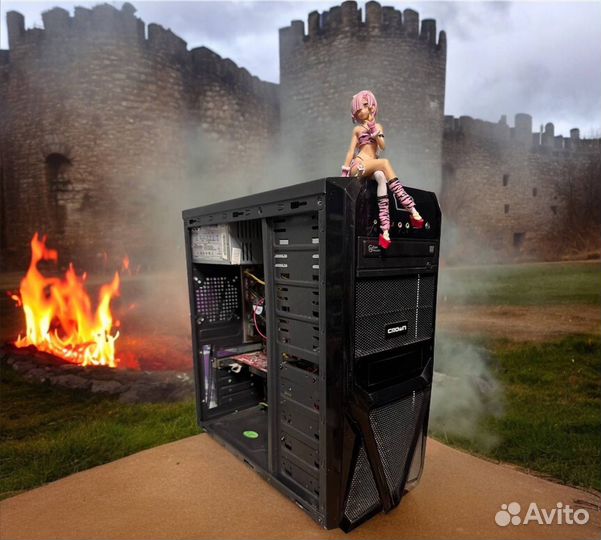Боевой Старик E6750 3008MB, Видео 2GB, 300GB HDD