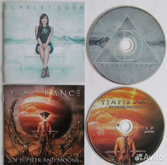 Аудио CD, Scarlet Dorn, Temperence -HMR