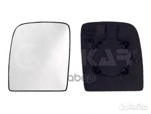 Стекло зеркала лев, верхн, выпукл citroen: jumpy