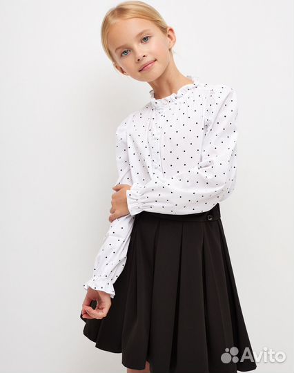 Рубашка блузка школьная