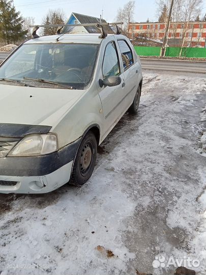 Renault Logan 1.4 МТ, 2007, 370 236 км