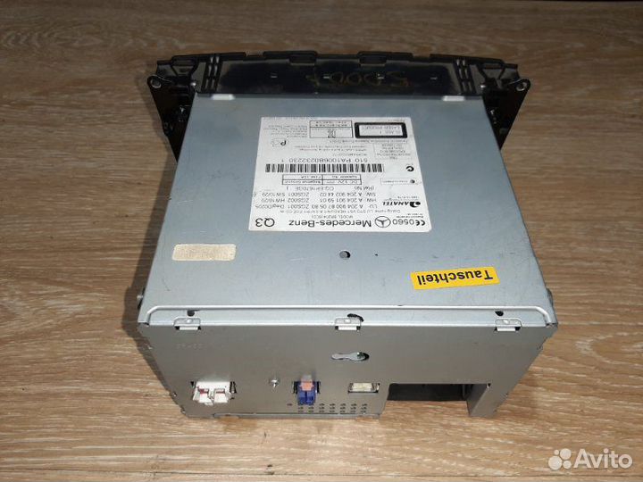 Магнитола Mercedes-Benz C-Class W204 2008