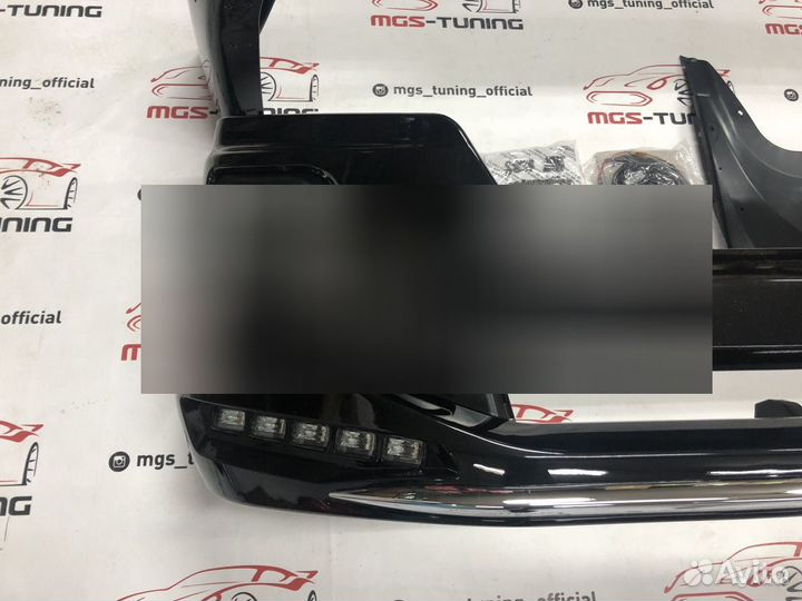 Обвес Modellista для Toyota Prado-150 черный