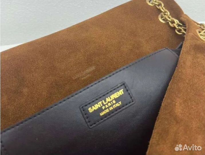 Сумка в образе Saint Laurent замша 40 х 30 х 10