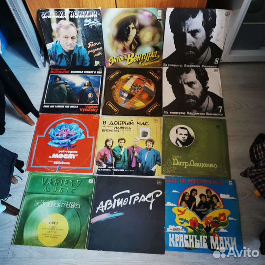 Виниловые пластинки СССР
