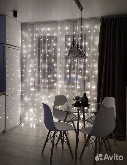 Гирлянда штора