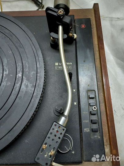 Проигрыватель винила СССР