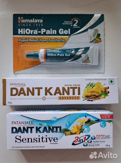 Зубная паста из Индии