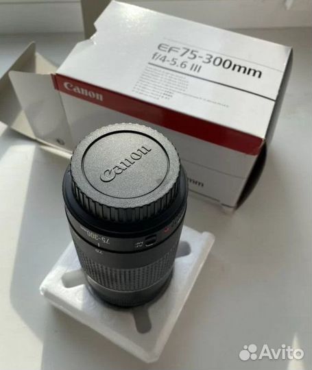 Canon EF 75-300mm III в состоянии нового