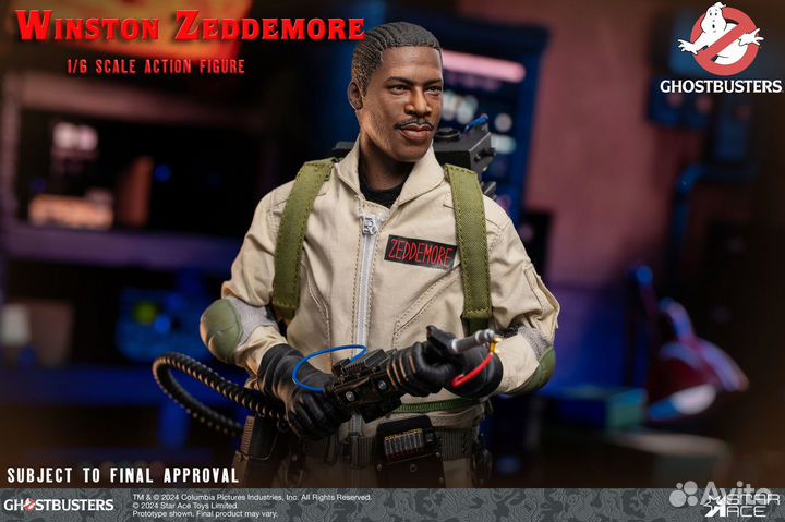 Экшн-фигурка Winston Zeddemore - Ghostbusters