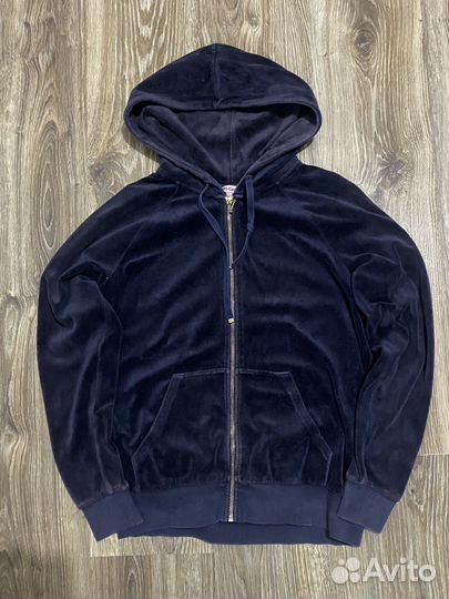 Juicy couture зип худи велюровые