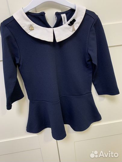 Школьный сарафан и блузка для девочек