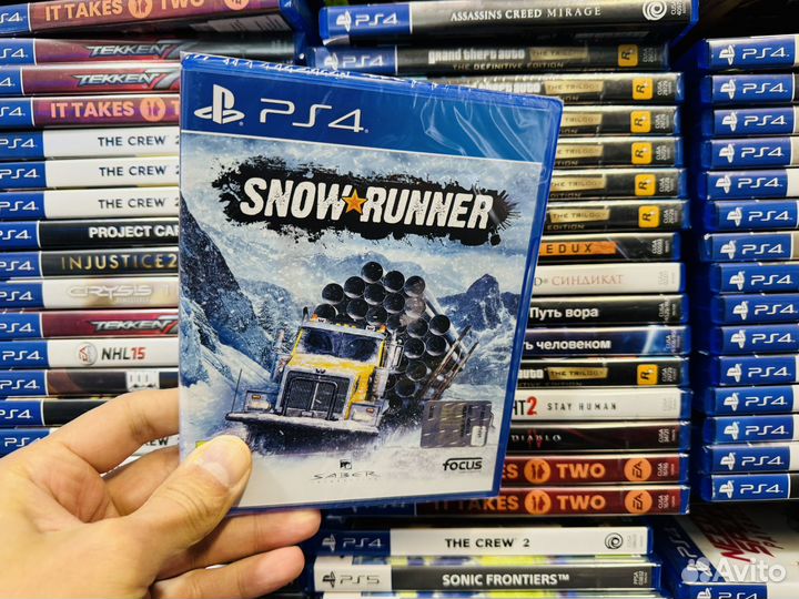 Snowrunner ps4 диск новый