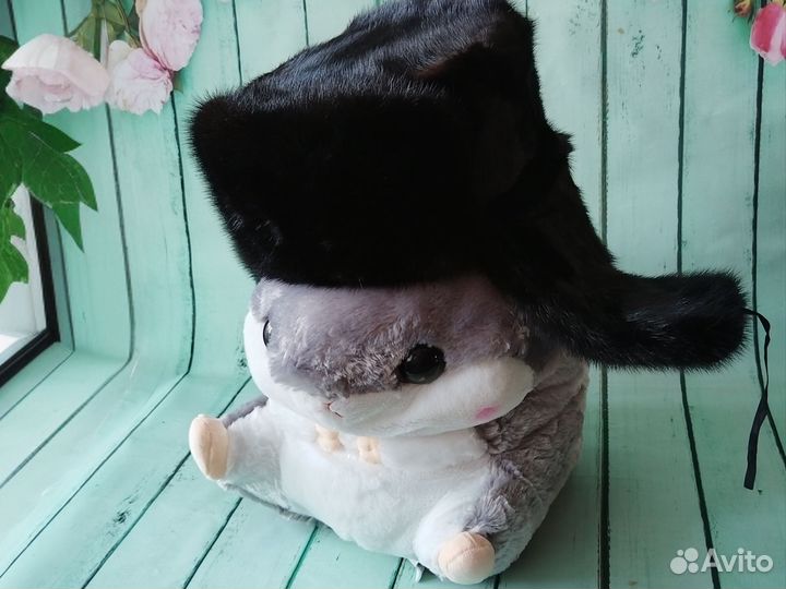 Шапка ушанка мужская норковая