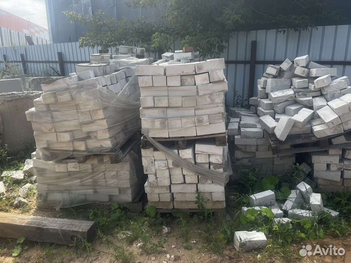 Кирпич белый силикатный бу,плиты,блоки,фанера бу