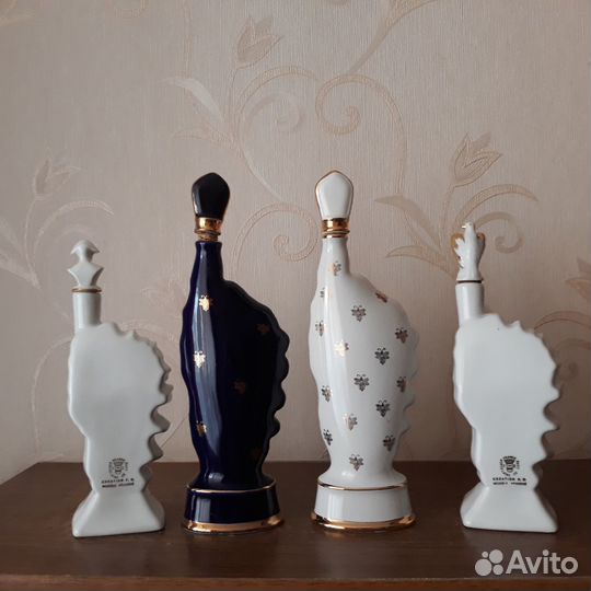 Штофы графины бутылки, Лимож Франция