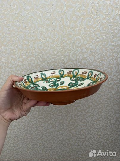 Керамическая тарелка СССР