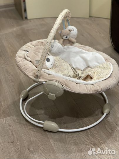 Шезлонг-качалка Mothercare для новорожденного