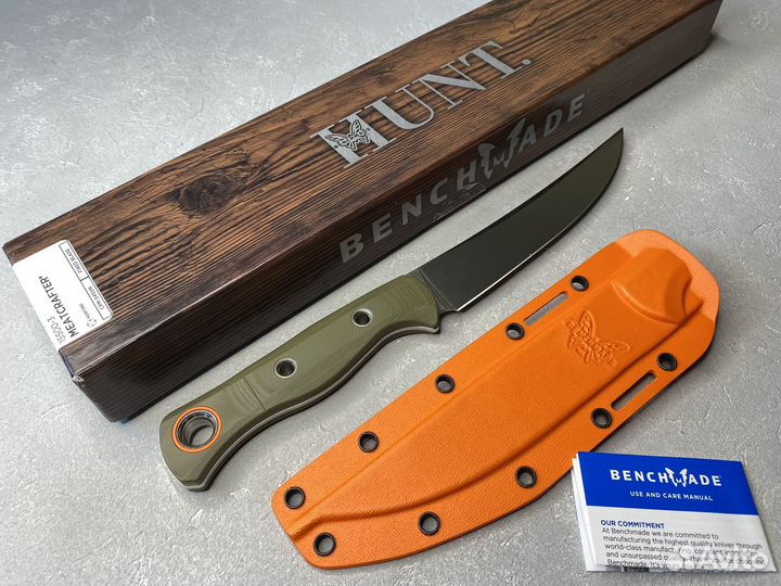 Нож Benchmade 15500-3 Meatcrafter Оригинал