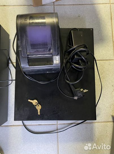 Чековый принтер и денежный ящик