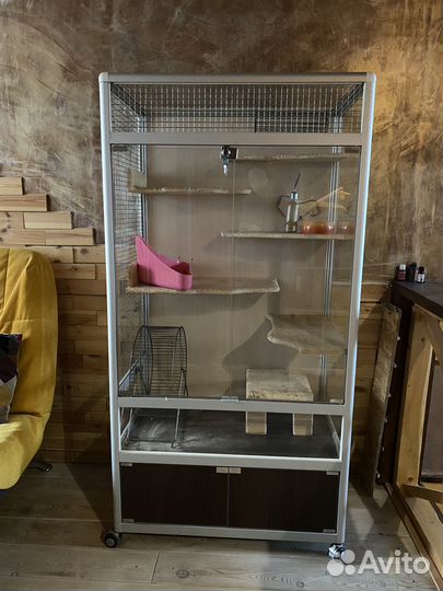 Клетка для шиншиллы бу