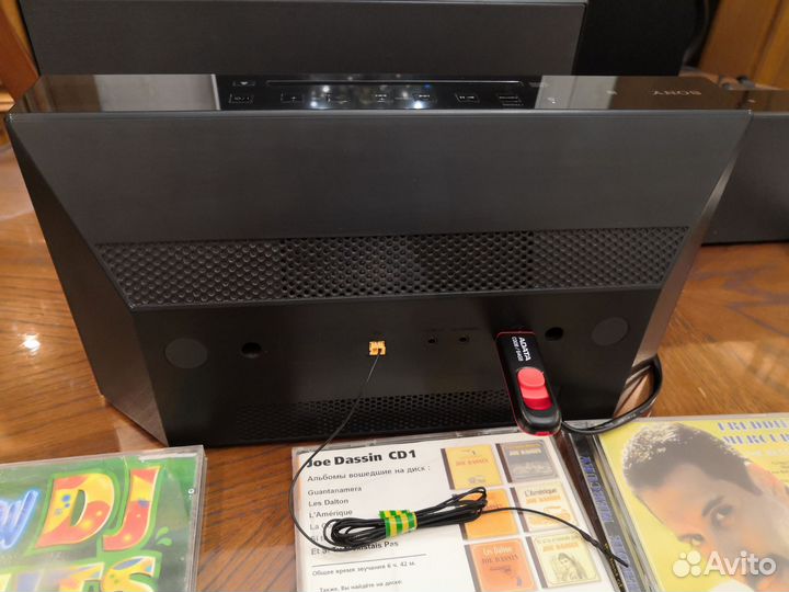 Персональная аудиосистема колонка Sony сmt-X3 CD