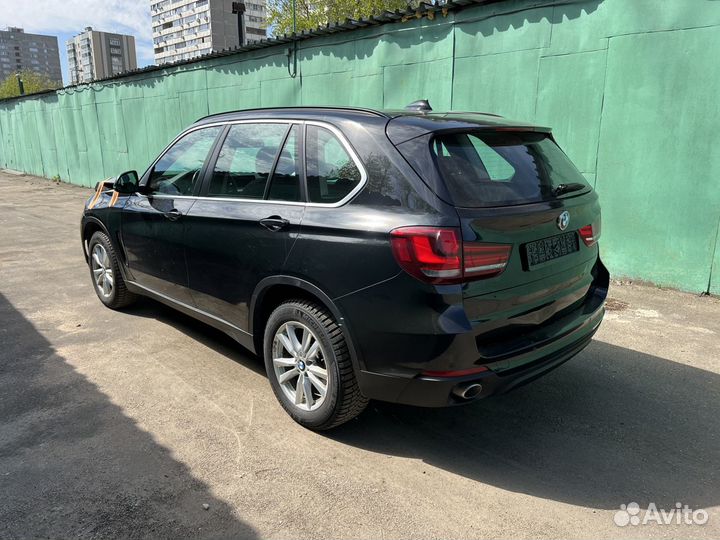 BMW X5 3.0 AT, 2017, битый, 145 000 км